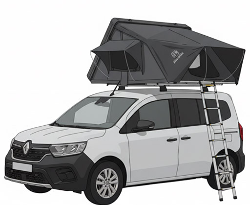 tente de toit rigide pour Kangoo iKamper