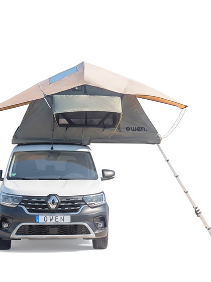 tente de toit owen sur Renault kangoo